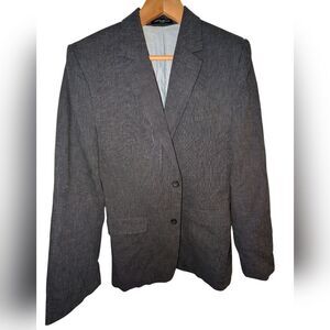 Boys Nautica Gray Blazer Tailored Fit Notched Lapel Sz20